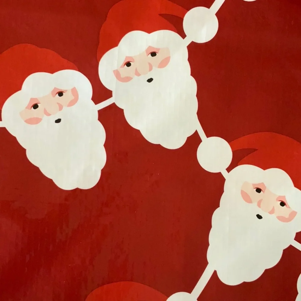 IKEA Shopping Bag Santa Limited Edition Vinterfint Large Tote Christmas Red New
